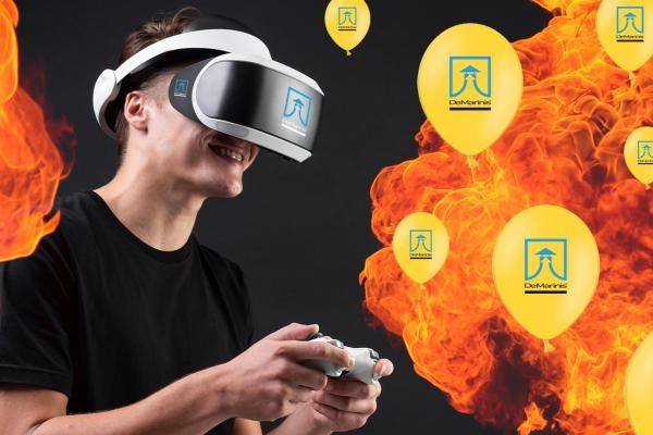 Realtà virtuale con oculus quest per i sistemi fumari De Marinis