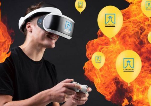 Realtà virtuale con oculus quest per i sistemi fumari De Marinis