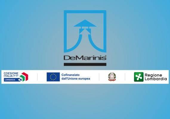 Logo De Marinis e loghi istituzionali